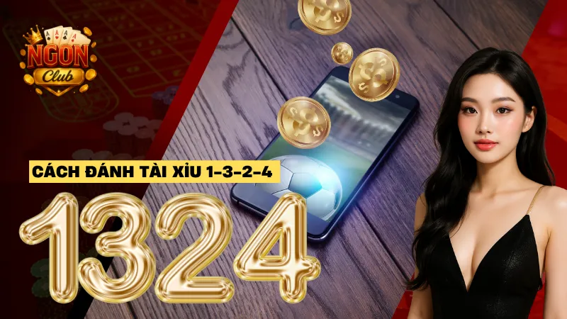 cách đánh tài xỉu 1-3-2-4
